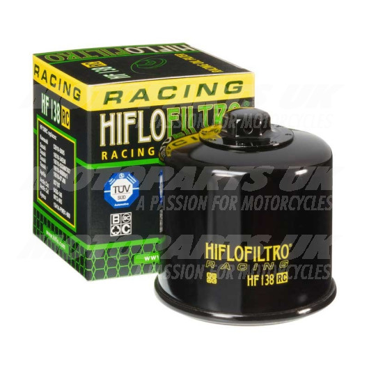 Hiflofiltro Oil Filter - HF138RC